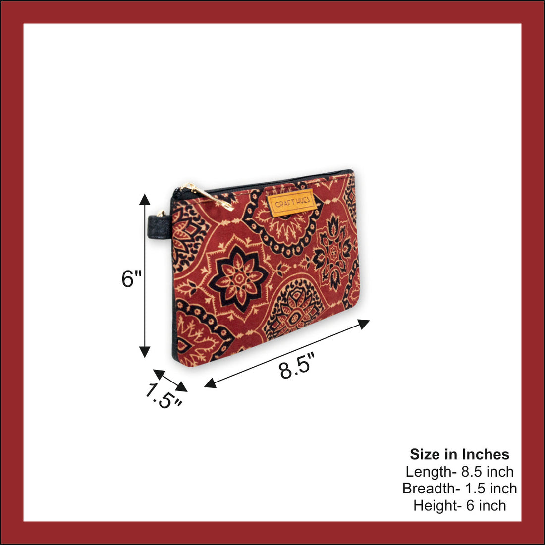 Indian Pattern Mobile Sling Bag