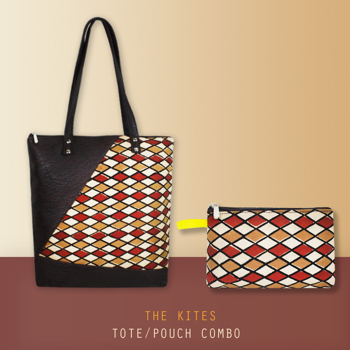 The Kites Tote/Pouch Combo