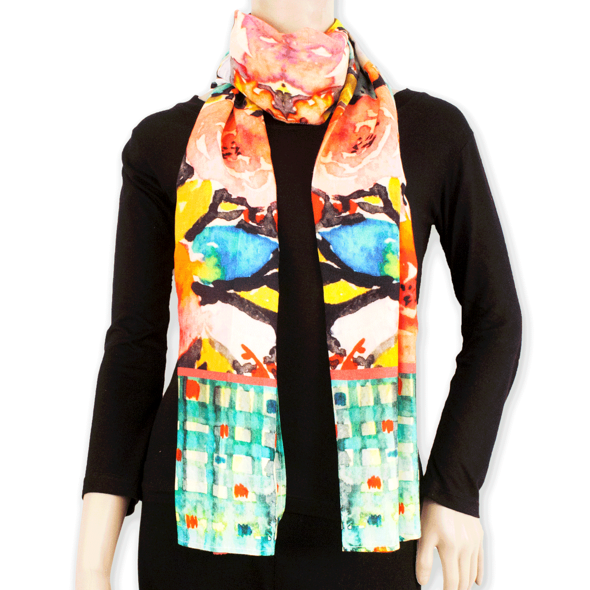 Roses Printed Stole